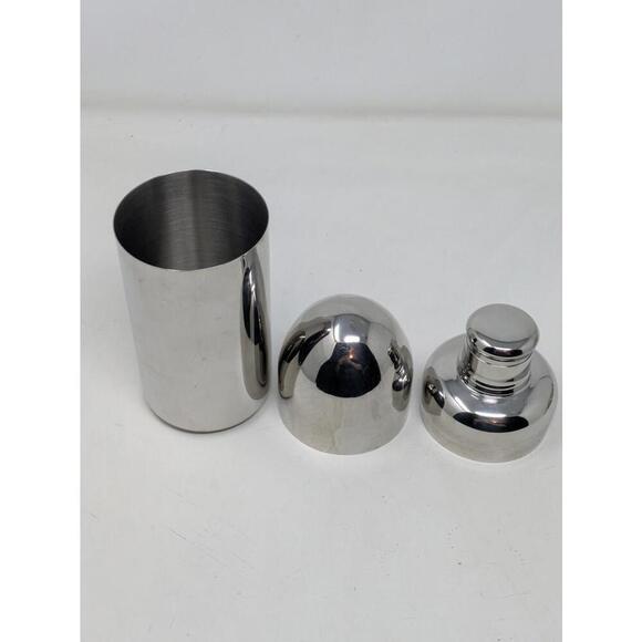 Vintage Cocktail Shaker 1960's S/S Bullet Retro Space Age Atomic MCM - Picture 2 of 4